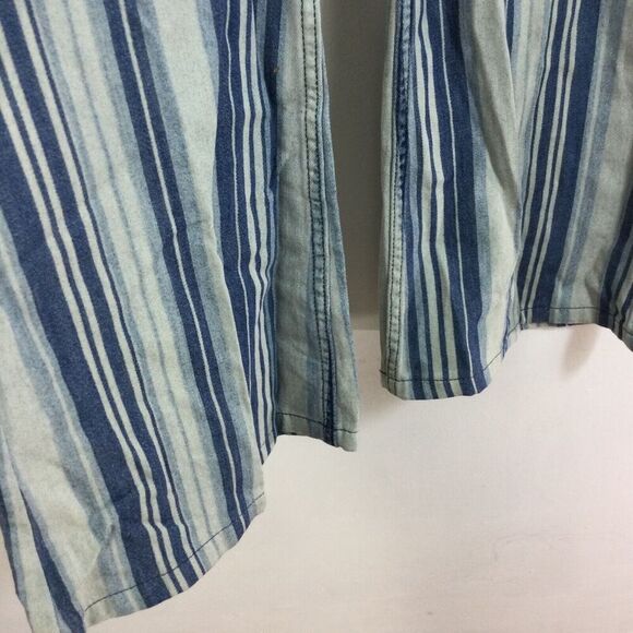 Free People Womens Journey Striped Retro Belted Flared Mid Rise Pants Size 29 - Picture 9 of 10